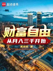 财富自由，从月入三千开始封面